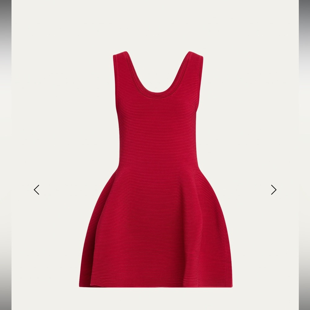 SIMKHAI
Larina Scoop-Neck Sleeveless Fit & Flare Mini Dres